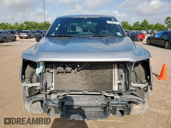 2023 Ford F-150 XL with VIN 1FTEW1CP0PKD18024, listed as a Copart auction lot 64282415 with 96,095 mi miles and Salvage title. Bid and sale history available at DreamBid. Image 5.