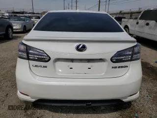 2010 Lexus HS 250h with VIN JTHBB1BA0A2013222, listed as a Copart auction lot 48545035 with 133,462 mi miles and Salvage Title. Bid and sale history available at DreamBid. Image 6.