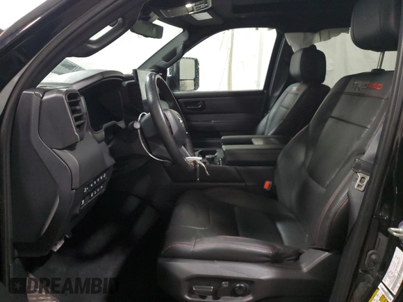 2024 Toyota Tundra TRD Pro Hybrid with VIN 5TFPC5DB7RX045567, listed as a Copart auction lot 53485595 with 32,805 mi miles and Clean title. Bid and sale history available at DreamBid. Image 7.