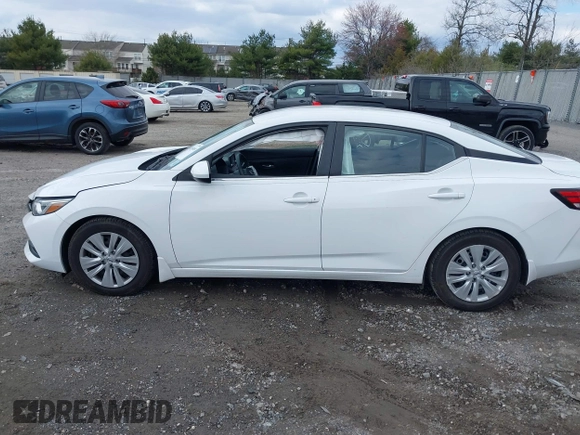 2020 Nissan Sentra S with VIN 3N1AB8BV7LY304588, listed as a IAAI auction lot 41895069 with 47,163 mi miles. Bid and sale history available at carsss.com. Image 14.
