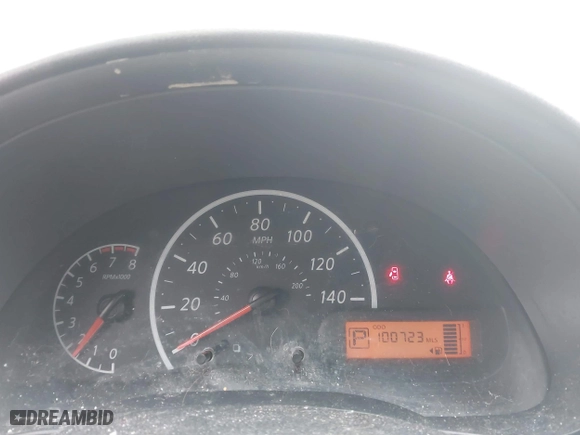 2015 Nissan Versa SV with VIN 3N1CN7AP7FL942998, listed as a IAAI auction lot 41742220 with 100,723 mi miles. Bid and sale history available at carsss.com. Image 7.