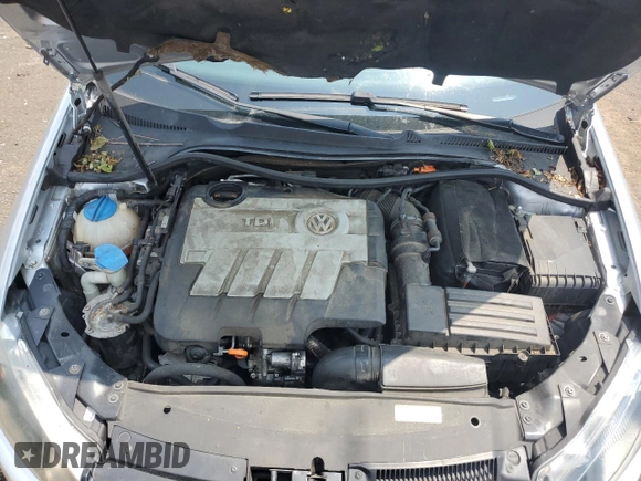 2013 Volkswagen Jetta TDI w/Sunroof with VIN 3VWPL7AJ2DM688010, listed as a Copart auction lot 59947745 with 151,283 mi miles and Salvage title. Bid and sale history available at DreamBid. Image 11.