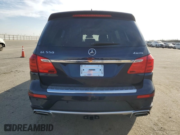 2013 Mercedes-Benz GL-Class GL 550 with VIN 4JGDF7DE5DA165391, listed as a Copart auction lot 42755515 with 153,241 mi miles and Salvage Title. Bid and sale history available at carsss.com. Image 6.