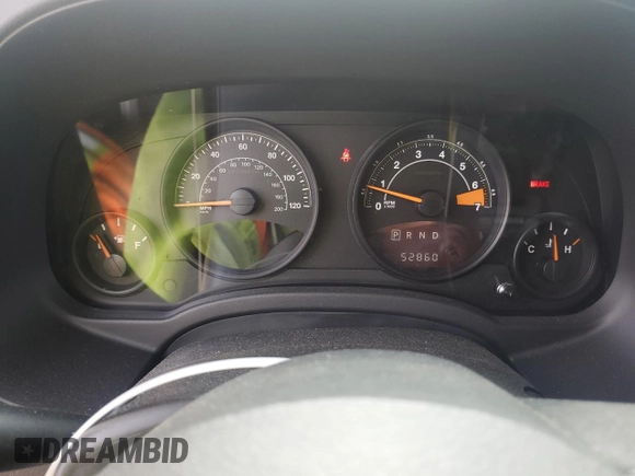 2016 Jeep Patriot Sport with VIN 1C4NJRBB8GD596421, listed as a Copart auction lot 51771055 with 52,860 mi miles and Salvage Title. Bid and sale history available at carsss.com. Image 9.