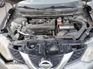 2015 Nissan Rogue S with VIN KNMAT2MT6FP503883, listed as a Copart auction lot 44443905 with 180,295 mi miles and Salvage Title. Bid and sale history available at DreamBid. Image 12.