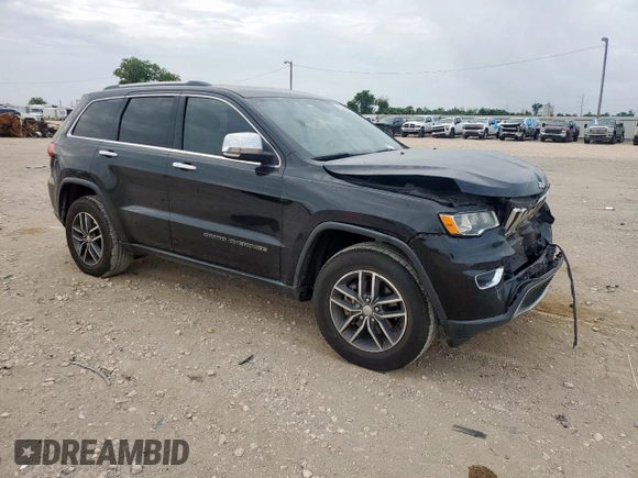 2018 Jeep Grand Cherokee Limited with VIN 1C4RJEBG8JC201236, listed as a Copart auction lot 63465085 with 65,036 mi miles and Salvage title. Bid and sale history available at DreamBid. Image 4.