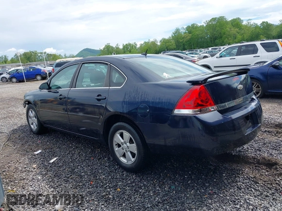 2008 Chevrolet Impala LT with VIN 2G1WT58N281347689, listed as a IAAI auction lot 42160160 with 58,162 mi miles and . Bid and sale history available at DreamBid. Image 3.