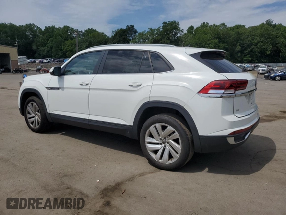 2020 Volkswagen Atlas SE with VIN 1V26C2CA9LC203648, listed as a Copart auction lot 63848285 with 45,352 mi miles and Salvage title. Bid and sale history available at DreamBid. Image 2.