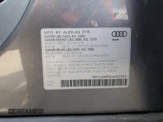 2016 Audi Q5 Premium Plus with VIN WA1L2AFP4GA032353, listed as a Copart auction lot 49181835 with 139,533 mi miles and Salvage Title. Bid and sale history available at carsss.com. Image 15.