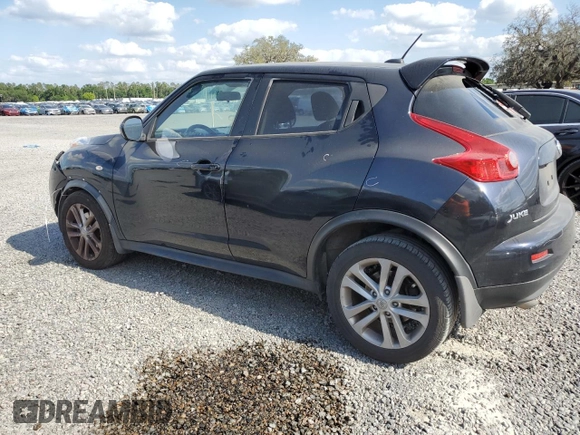 2012 Nissan Juke SV with VIN JN8AF5MR5CT112406, listed as a Copart auction lot 53363675 with 123,366 mi miles and Salvage Title. Bid and sale history available at carsss.com. Image 2.