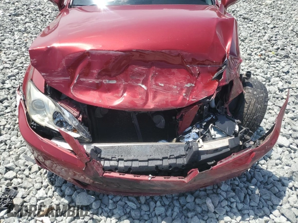 2011 Lexus IS 250 with VIN JTHCF5C20B5048141, listed as a Copart auction lot 56242515 with Not provided miles and Salvage title. Bid and sale history available at DreamBid. Image 11.