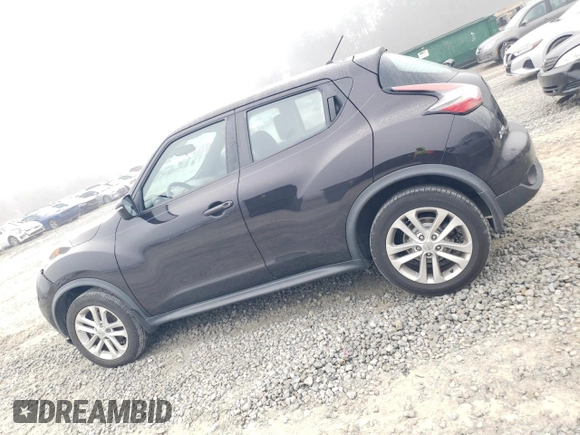 2015 Nissan Juke S with VIN JN8AF5MR8FT513842, listed as a Copart auction lot 49148985 with 91,036 mi miles and Salvage Title. Bid and sale history available at carsss.com. Image 2.