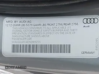 2013 Audi A6 3.0T Premium Plus with VIN WAUGGAFC4DN089255, listed as a IAAI auction lot 41509432 with 134,223 mi miles. Bid and sale history available at carsss.com. Image 9.