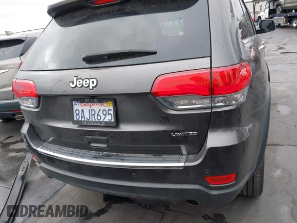 2017 Jeep Grand Cherokee Limited with VIN 1C4RJEBG7HC956114, listed as a IAAI auction lot 41763661 with 88,038 mi miles. Bid and sale history available at carsss.com. Image 17.