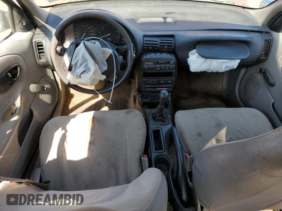 1997 Saturn SL with VIN 1G8ZF5285VZ412630, listed as a Copart auction lot 74937694 with 165,371 mi miles and Salvage Title. Bid and sale history available at carsss.com. Image 8.