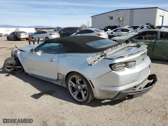 2019 Chevrolet Camaro 2SS with VIN 1G1FH3D79K0116191, listed as a Copart auction lot 84441694 with 0 mi miles and Salvage Title. Bid and sale history available at carsss.com. Image 2.