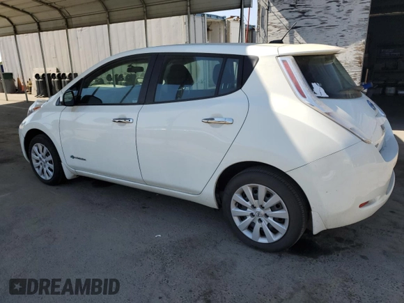 2016 Nissan LEAF S with VIN 1N4AZ0CP0GC310389, listed as a Copart auction lot 71042373 with 21,069 mi miles. Bid and sale history available at carsss.com. Image 2.
