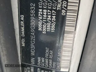 2016 Mercedes-Benz Metris Cargo с VIN WD3PG2EA9G3095832, выставлен на аукционе Copart как лот 56559465 с пробегом 113 343 миль миль и Чистый • Clean title. История ставок и продаж доступна на DreamBid. Изображение 14.
