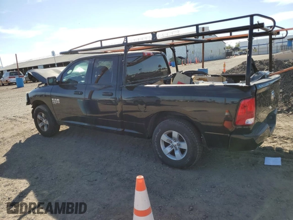 2019 Ram 1500 Classic Express with VIN 1C6RR6FG2KS503306, listed as a Copart auction lot 74976034 with 80,549 mi miles and Salvage Title. Bid and sale history available at carsss.com. Image 2.