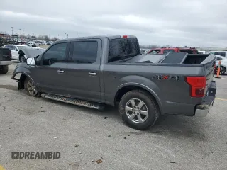 2020 Ford F-150 XL with VIN 1FTEW1E45LKD09638, listed as a Copart auction lot 43833895 with 153,048 mi miles and Salvage Title. Bid and sale history available at carsss.com. Image 2.