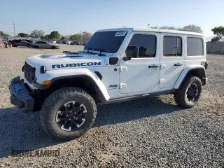2024 Jeep Wrangler Rubicon с VIN 1C4RJXR65RW148742, выставлен на аукционе Copart как лот 52322065 с пробегом 14 260 миль миль и Чистый • Clean title. История ставок и продаж доступна на DreamBid. Изображение 1.