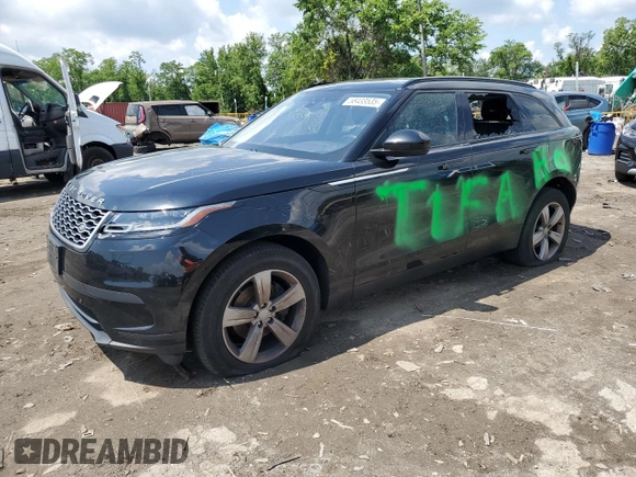 2020 Land Rover Range Rover Velar S with VIN SALYB2EX9LA238922, listed as a Copart auction lot 58433535 with Not provided miles and Salvage title. Bid and sale history available at DreamBid. Image 1.