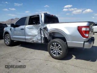 2021 Ford F-150 XL z VIN 1FTEW1EP0MFC50549, wystawiony jako Copart lot #60127565 z przebiegiem 92 078 mil mil oraz Szkoda całkowita • Salvage title. Historia ofert i sprzedaży dostępna na DreamBid. Obrazek 2.