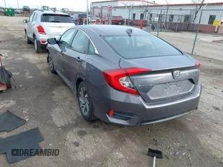 2018 Honda Civic Sedan EX with VIN 19XFC2F78JE005182, listed as a IAAI auction lot 41694161 with 101,158 mi miles. Bid and sale history available at carsss.com. Image 3.