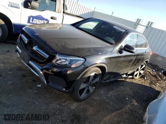 2018 Mercedes-Benz GLC with VIN WDC0J4KB2JF329097, listed as a Copart auction lot 67260002 with 37,086 mi miles. Bid and sale history available at carsss.com. Image 1.