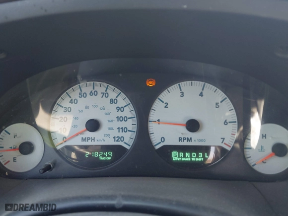 2006 Dodge Grand Caravan SXT with VIN 2D4GP44L66R686469, listed as a IAAI auction lot 41893168 with 218,249 mi miles. Bid and sale history available at carsss.com. Image 7.