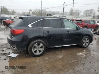 2019 Acura MDX with VIN 5J8YD4H34KL037360, listed as a Copart auction lot 44681835 with 86,304 mi miles and Salvage Title. Bid and sale history available at carsss.com. Image 3.