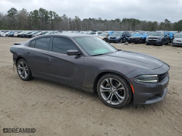 2016 Dodge Charger SXT with VIN 2C3CDXHG2GH186792, listed as a Copart auction lot 47082885 with 258,826 mi miles and Salvage Title. Bid and sale history available at carsss.com. Image 4.