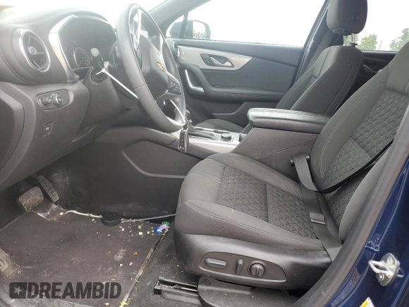 2022 Chevrolet Blazer LT with VIN 3GNKBHR49NS129188, listed as a Copart auction lot 58725365 with 33,163 mi miles and Salvage title. Bid and sale history available at DreamBid. Image 7.