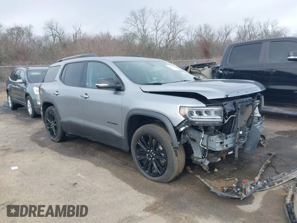 2023 GMC Acadia SLT with VIN 1GKKNMLS1PZ190741, listed as a IAAI auction lot 41531122 with Not Provided miles and . Bid and sale history available at DreamBid. Image 1.
