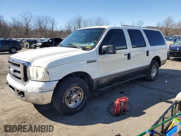 2005 Ford Excursion Special Serv с VIN 1FMNU40L35EB61749, выставлен на аукционе Copart как лот 50872235 с пробегом 144 977 миль миль и Списание • Salvage title. История ставок и продаж доступна на DreamBid. Изображение 1.
