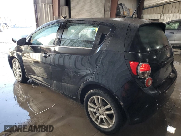 2013 Chevrolet Sonic LT with VIN 1G1JC6SG3D4142228, listed as a Copart auction lot 43033075 with 124,204 mi miles and Salvage Title. Bid and sale history available at carsss.com. Image 2.