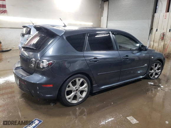2009 Mazda Mazda3 s Touring with VIN JM1BK343591218953, listed as a Copart auction lot 45794715 with 136,251 mi miles and Salvage Title. Bid and sale history available at carsss.com. Image 3.