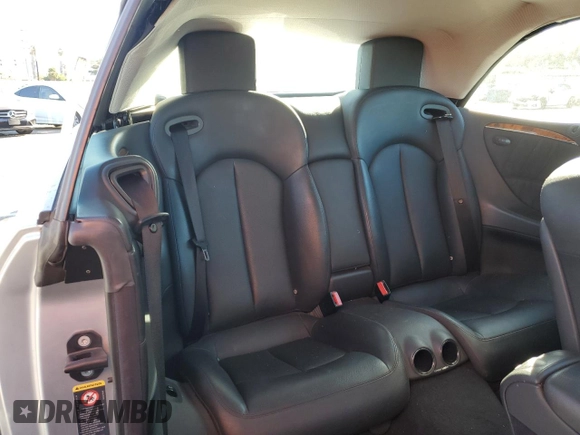 2005 Mercedes-Benz CLK 320 with VIN WDBTK65G45T045124, listed as a Copart auction lot 81193874 with 71,574 mi miles and Salvage Title. Bid and sale history available at DreamBid. Image 10.