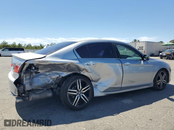 2016 Honda Accord Sport z VIN 1HGCR2F5XGA119360, wystawiony jako Copart lot #65833535 z przebiegiem 165 068 mil mil oraz Szkoda całkowita • Salvage title. Historia ofert i sprzedaży dostępna na DreamBid. Obrazek 3.