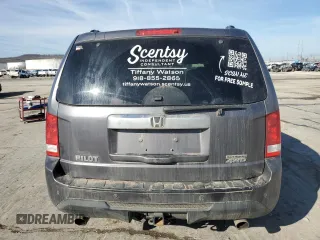 2015 Honda Pilot Touring with VIN 5FNYF4H99FB051180, listed as a Copart auction lot 46149935 with 211,540 mi miles and Salvage Title. Bid and sale history available at DreamBid. Image 6.