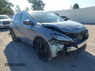 2023 Nissan Murano SV with VIN 5N1AZ2BJ2PC129521, listed as a IAAI auction lot 41718345 with 29,570 mi miles and . Bid and sale history available at DreamBid. Image 1.