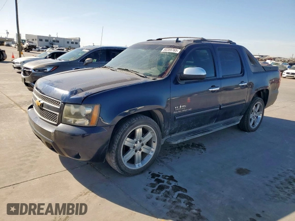 2012 Chevrolet Avalanche LT with VIN 3GNMCFE00CG274892, listed as a Copart auction lot 50359765 with 169,950 mi miles and Clean Title. Bid and sale history available at carsss.com. Image 1.