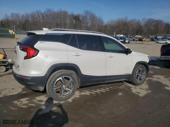 2020 GMC Terrain SLT with VIN 3GKALVEV6LL309366, listed as a Copart auction lot 48721355 with 67,089 mi miles and Salvage Title. Bid and sale history available at carsss.com. Image 3.