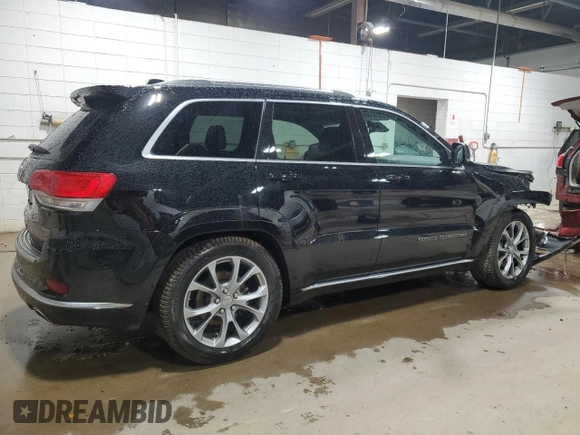 2021 Jeep Grand Cherokee Summit with VIN 1C4RJFJTXMC528441, listed as a Copart auction lot 78947634 with 47,552 mi miles and Salvage Title. Bid and sale history available at carsss.com. Image 3.
