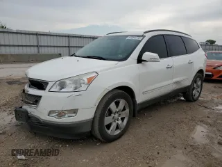2012 Chevrolet Traverse LTZ z VIN 1GNKVLED2CJ147448, wystawiony jako Copart lot #54554775 z przebiegiem 148 908 mil mil oraz Szkoda całkowita • Salvage title. Historia ofert i sprzedaży dostępna na DreamBid. Obrazek 1.
