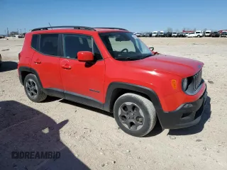 2015 Jeep Renegade Latitude with VIN ZACCJABH8FPC05359, listed as a Copart auction lot 42190115 with 77,633 mi miles and Salvage Title. Bid and sale history available at carsss.com. Image 4.