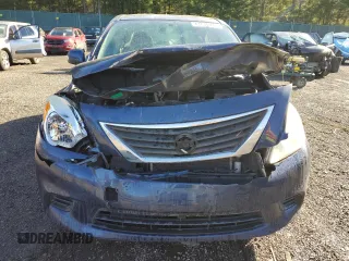 2012 Nissan Versa SV with VIN 3N1CN7AP6CL847182, listed as a Copart auction lot 47076275 with 137,493 mi miles and Salvage Title. Bid and sale history available at carsss.com. Image 5.