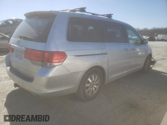 2010 Honda Odyssey EX-L with VIN 5FNRL3H6XAB016170, listed as a Copart auction lot 46992345 with 198,670 mi miles and Salvage Title. Bid and sale history available at carsss.com. Image 3.