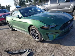 2023 Ford Mustang EcoBoost with VIN 1FATP8UHXP5100858, listed as a IAAI auction lot 41740615 with 53,523 mi miles. Bid and sale history available at carsss.com. Image 1.