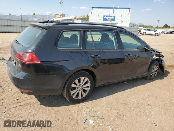 2017 Volkswagen Golf SportWagen S with VIN 3VW017AU2HM504269, listed as a Copart auction lot 74530114 with 139,754 mi miles and Salvage Title. Bid and sale history available at carsss.com. Image 3.